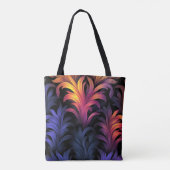 Tote Bag Couleurs de plume abstraites (Dos)