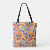 TOTE BAG COULEURS D'EAU PASTEL COULEURS ABSTRAITES (Dos)