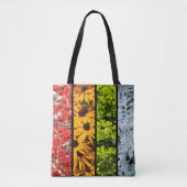 Tote Bag Couleurs du Quadriptych des saisons changeantes (Devant)