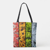 Tote Bag Couleurs du Quadriptych des saisons changeantes (Dos)