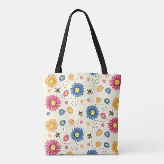 Tote Bag Couleurs du ressort (Dos)