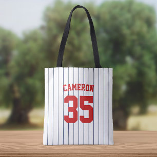 Tote Bag Couleurs entièrement modifiables Maillot de baseba