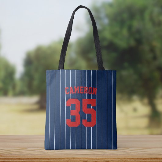 Tote Bag Couleurs entièrement modifiables Maillot de baseba