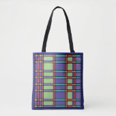 Tote Bag Couleurs Lumineuses De Verre (Devant)
