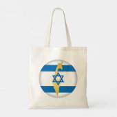 Tote Bag Couleurs Nationales D'Israël (Dos)