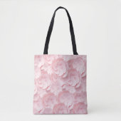 Tote Bag Couleurs Rose Fleurie Douce (Devant)