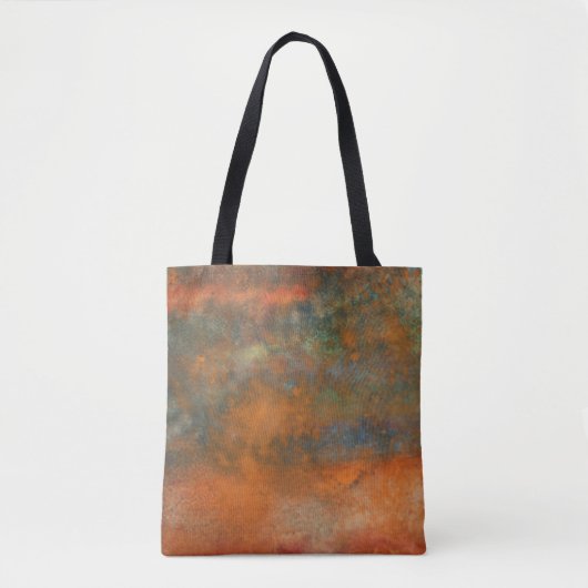 Tote Bag Couleurs rouillées (Devant)