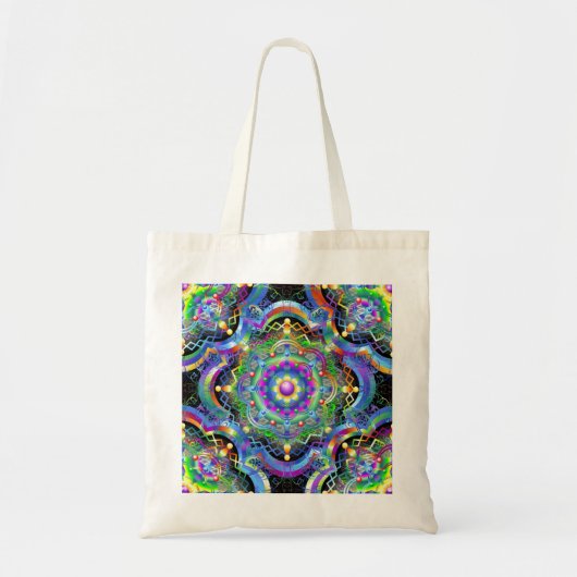 Tote Bag Couleurs Universe Mandala (Devant)