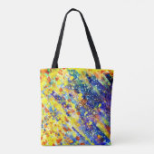 Tote Bag Couleurs vives en gras Abstrait (Dos)