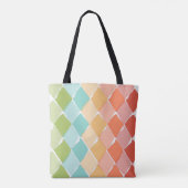 Tote Bag Couleurs vives été motif (Dos)