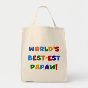 Tote Bag Couleurs vives Meilleures t-shirts et cadeaux Papa