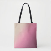 Tote Bag Couleurs vives rose beige rose pâle (Devant)