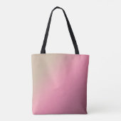 Tote Bag Couleurs vives rose beige rose pâle (Dos)