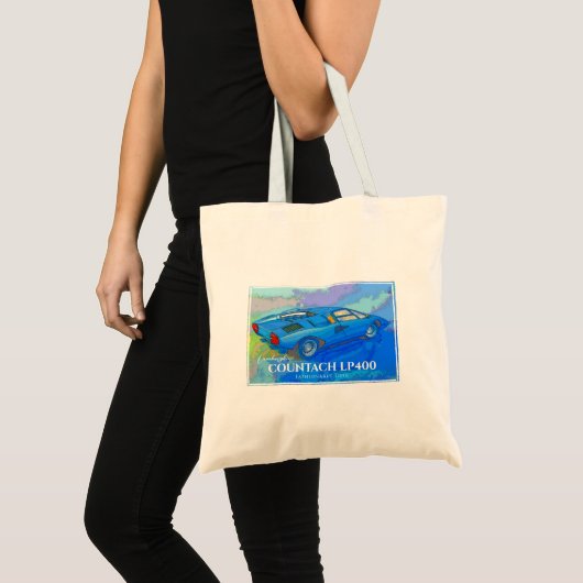 TOTE BAG COUNTACH (Devant (produit))