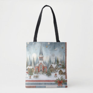 Tote Bag Country Village Church