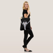 Tote Bag Coup d'oeil de manchot drôle (Sur le modèle)