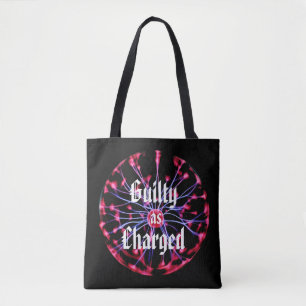 Tote Bag Coupable d'une balle plasma accusée