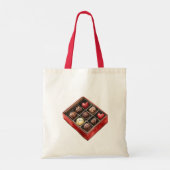 Tote Bag Coupe Cœur Rouge (Dos)