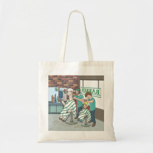 Tote Bag Coupe de cheveux d'alpaca 