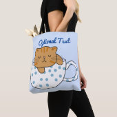Tote Bag Coupe Kawaii de fée de chat (De près)