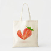 Tote Bag Couper la fraise (Devant)