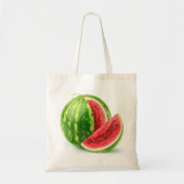 Tote Bag Couper la pastèque (Devant)