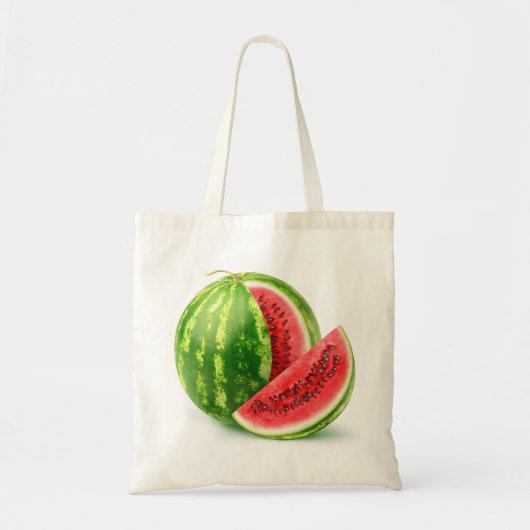 Tote Bag Couper la pastèque (Devant)