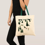 Tote Bag Couper l'arbre (Devant (produit))