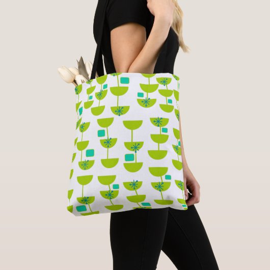 Tote Bag Coupes Modernes Du Milieu Du Siècle (De près)