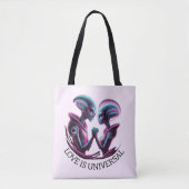 Tote Bag Couple Alien (Devant)