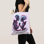 Tote Bag Couple Alien (De près)