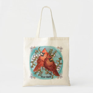 Tote Bag Couple Cardinal