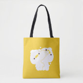 Tote Bag Couple de canard (Devant)