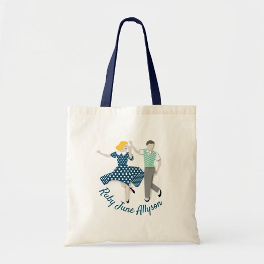 Tote Bag Couple de danse (Devant)