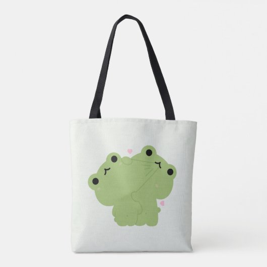 Tote Bag Couple de grenouille (Dos)