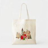 Tote Bag Couple de Noël 1950 (Devant)
