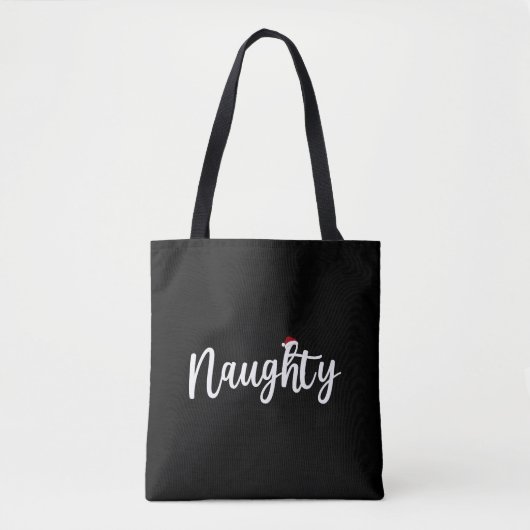 Tote Bag Couples Christmas Naughty (Devant)