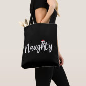 Tote Bag Couples Christmas Naughty (De près)