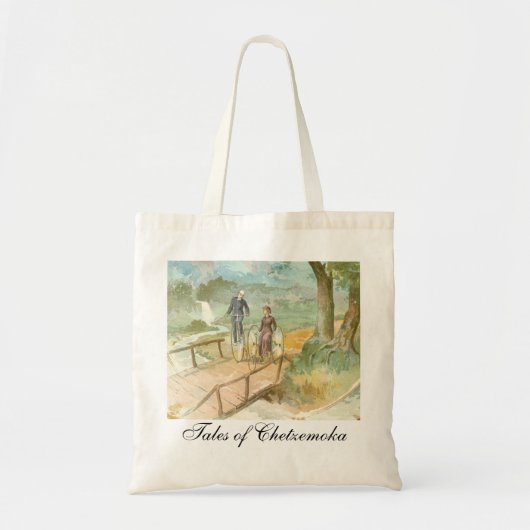 Tote Bag Couples de recyclage victoriens romantiques (Devant)