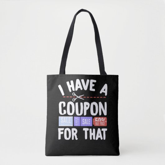 Tote Bag Couponing Couponer I (Devant)