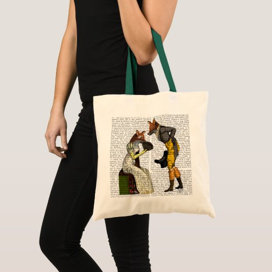 Tote Bag Courage des renards (Devant (produit))