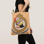 Tote Bag Courage du chien lâché | Good Dog Courage (De près)