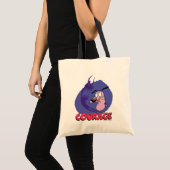 Tote Bag Courage the Cowardly Dog | Shadow Graphic (Devant (produit))