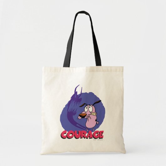 Tote Bag Courage the Cowardly Dog | Shadow Graphic (Devant)