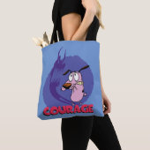Tote Bag Courage the Cowardly Dog | Shadow Graphic (De près)