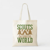 Tote Bag Courageux Randonnée du chef du camp des scouts de  (Dos)