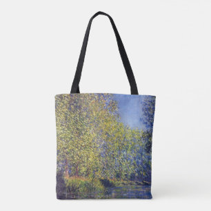 Tote Bag Courbe de l'Epte près de Giverny par Claude Monet
