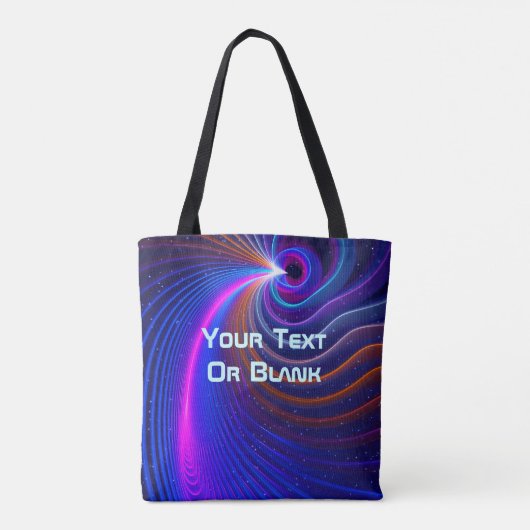 Tote Bag Courbure de l'espace (Dos)