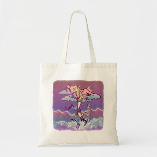 Tote Bag Coureur de nuit (Devant)
