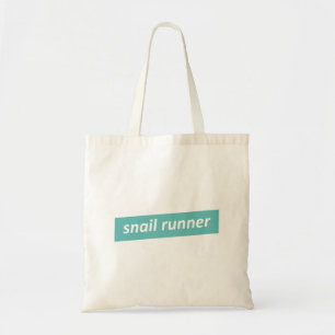 Tote Bag Coureur d'escargots, Coureurs lents